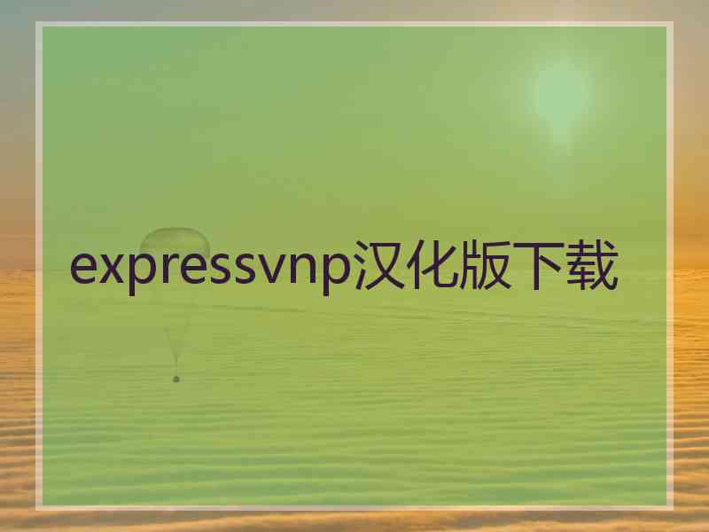 expressvnp汉化版下载