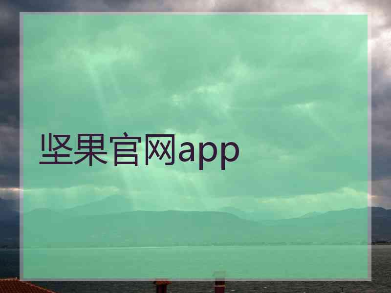 坚果官网app