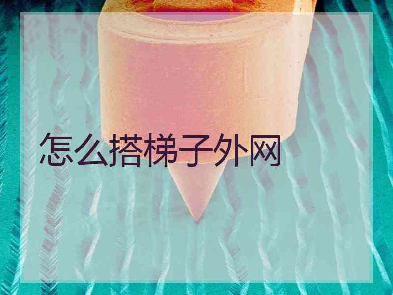 怎么搭梯子外网