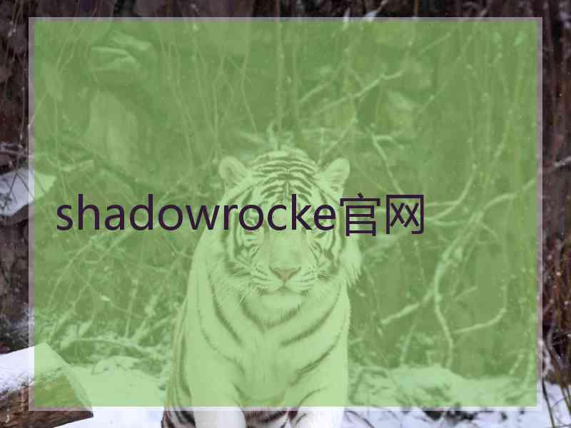 shadowrocke官网