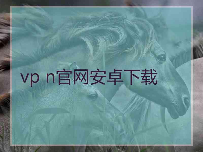 vp n官网安卓下载