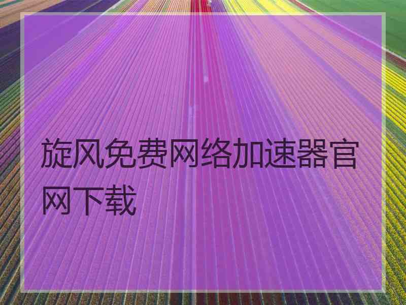 旋风免费网络加速器官网下载