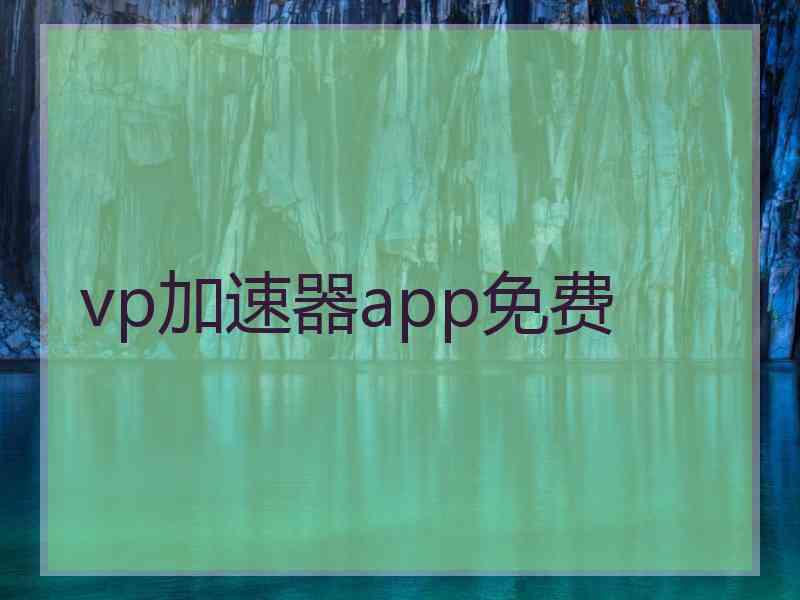 vp加速器app免费