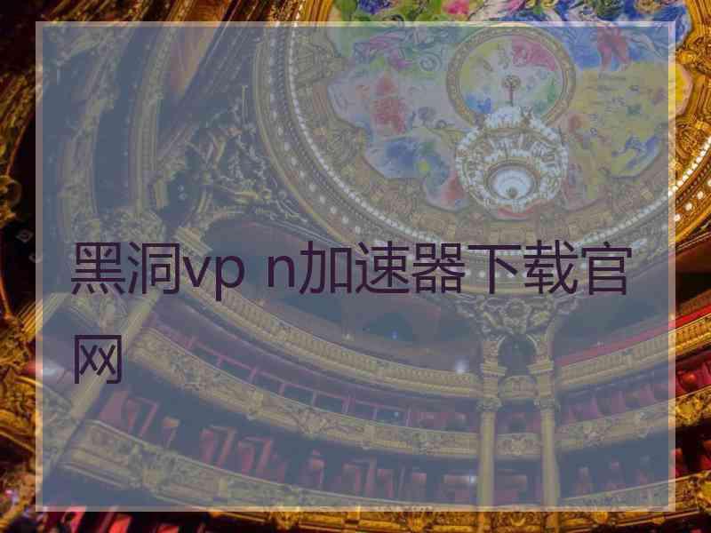 黑洞vp n加速器下载官网